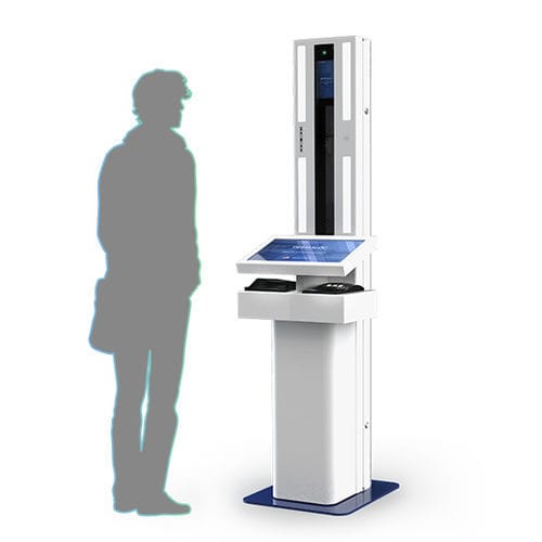 Terminal kiosque - DERMALOG Identification Systems GmbH - tactile / en libre service / de contrôle