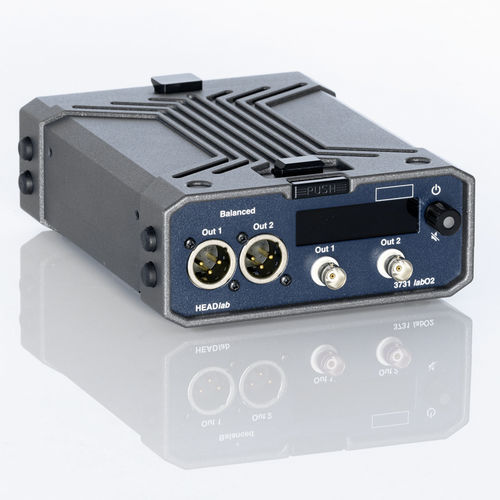 Enregistreur sonore - labO2 - HEAD acoustics GmbH - 2 canaux / binaural / égaliseur de lecture