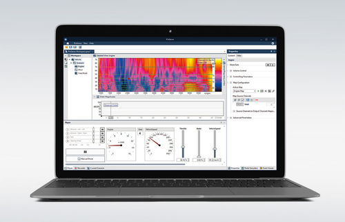 Logiciel d'analyse NVH - PreSense - HEAD acoustics GmbH - de simulation / de simulation du bruit / de prototypage virtuel