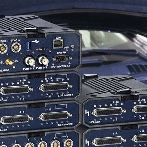 Système d'acquisition de données de vibration - HEADlab II - HEAD acoustics GmbH - sonore / modulaire / durci