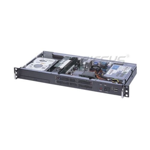 Châssis rackable - NDS-102M series - AICSYS Inc - 19" / 1U / durci