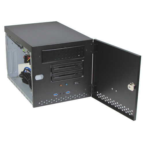 Châssis mural - WMC-504M - AICSYS Inc - compact / 21 emplacements / industriel