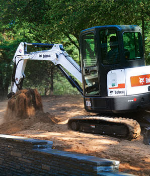 Godet pour pelle hydraulique - BOBCAT - inclinable