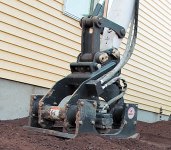 Plaque vibrante pour excavatrice - PCF64 - BOBCAT