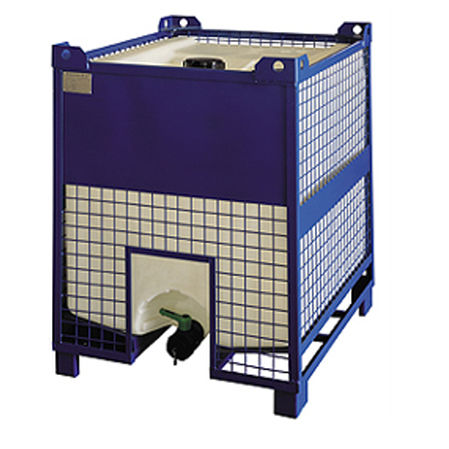 Cuve de produits phytosanitaires - MB series - Reyde - en polyéthylène / montée sur châssis / transportable