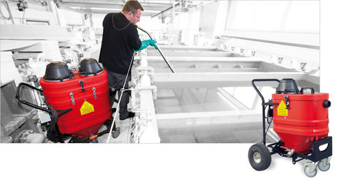 Aspirateur industriel - WSP 2000 - Ruwac Industriesauger GmbH - de liquides / électrique / portable