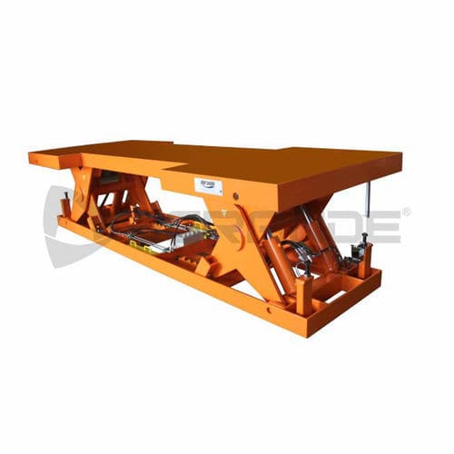 Table élévatrice à ciseaux en tandem - DGRANDE MACHINES MANUFACTURER - hydraulique / stationnaire