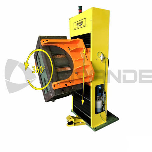 Positionneur de soudage hydraulique - DGRANDE MACHINES MANUFACTURER - rotatif / 1 axe / avec dispositif de levage