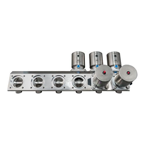Vanne à membrane - CM1200 - SISTO Armaturen S.A. - manuelle / à commande pneumatique / d'arrêt