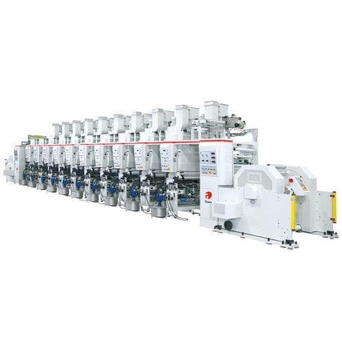 Machine d'impression par rotogravure - Multicolor - GIAVE S.a - pour étiquettes / pour emballage / pour métal