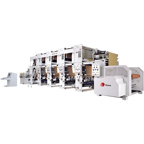 Machine d'impression par rotogravure - MITHRA series - GIAVE S.a - pour papier / automatique