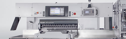 Massicot à grande vitesse - Autotrim M - POLAR Cutting Technologies GmbH - à affichage digital / programmable / de précision