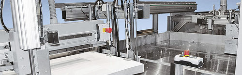 Convoyeur de transport - POLAR Cutting Technologies GmbH - de tri / d'inspection / à maillon