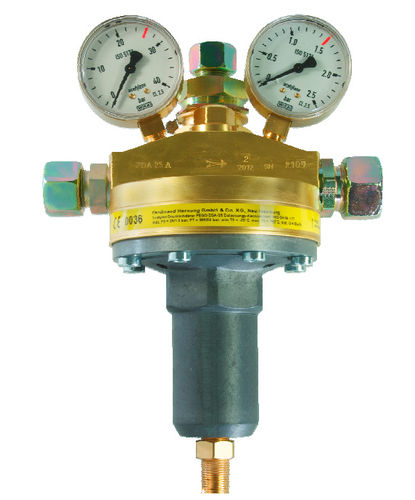 Régulateur de pression pour propane - ZDA 25 - Hornung GmbH - pour gaz / pour gaz chauffé / pour gaz corrosif