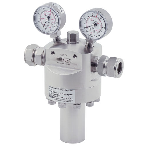 Régulateur de pression pour gaz - L 3/4 - Hornung GmbH - à ressort / à clapet / mono-étagé