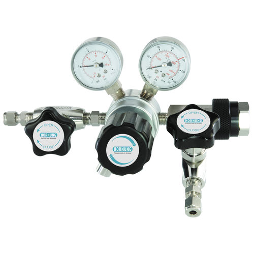 Régulateur de pression pour gaz - HP 102 - Hornung GmbH - à diaphragme / mono-étagé / analogique
