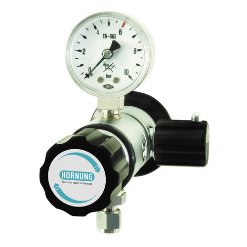 Régulateur de pression pour gaz - HP 402 - Hornung GmbH - à diaphragme / à deux étages / analogique