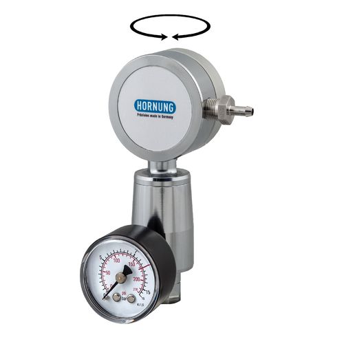 Régulateur de pression pour gaz - ODR1 - Hornung GmbH - à diaphragme / bi-étagé / analogique