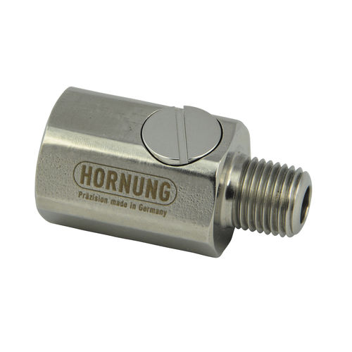 Filtre à gaz - F 4 - Hornung GmbH - à cartouche / pour filtration fine / en acier inoxydable