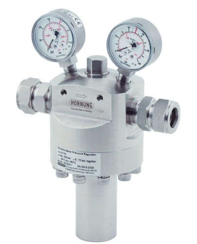 Régulateur de pression de gaz - LH 1 1/2 - Hornung GmbH - à ressort / mono-étagé / analogique