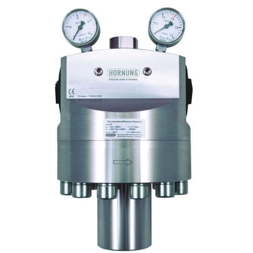 Régulateur de pression pour gaz - L 2 - Hornung GmbH - à ressort / mono-étagé / analogique