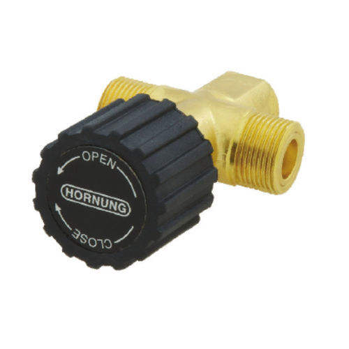 Valve de dosage d'arrêt - AV series - Hornung GmbH - manuelle