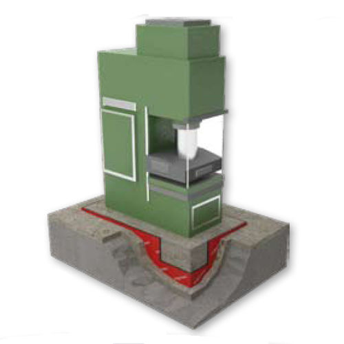 Amortisseur antivibratoire - 950 series - Isolgomma - pour bâtiment / pour machine-outil / en caoutchouc