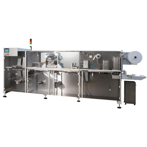 Machine d'emballage sous blister - MB965 - Monolab Srl - contrôlée par PLC / de comprimés / de liquides