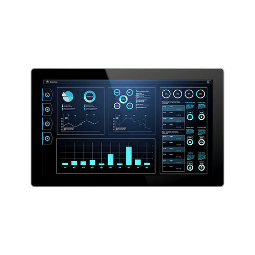 Panel PC à écran tactile résistif - DPC-7185 - Darveen Co., Ltd. - LCD / à écran tactile capacitif PCAP / 18.5"