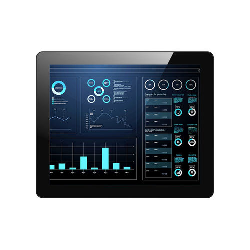 Panel PC 17" - DPC-9170 - Darveen Co., Ltd. - LCD / à écran tactile capacitif PCAP / rétroéclairage à LED