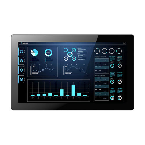 Panel PC LCD - DPC-9185 - Darveen Co., Ltd. - à écran tactile capacitif PCAP / à écran tactile résistif à 5 fils / 18.5"
