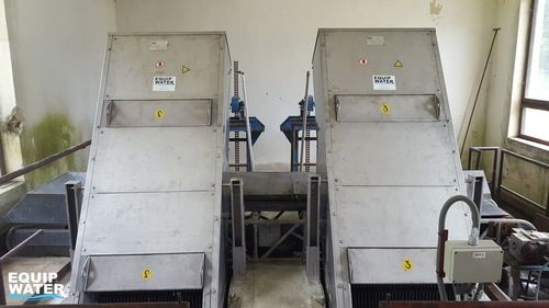 Dégrilleur à escalier - EQUIP STEP - Equipwater - pour le traitement des eaux usées