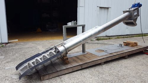 Dégrilleur à vis - SPIRAL - Equipwater - pour le traitement des eaux usées