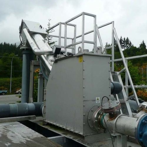 Dégrilleur à vis - SCT 300 - Equipwater - pour le traitement des eaux usées