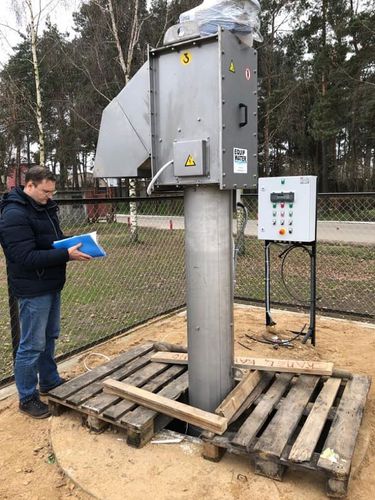 Dégrilleur à vis - VERTI  - Equipwater - pour le traitement des eaux usées