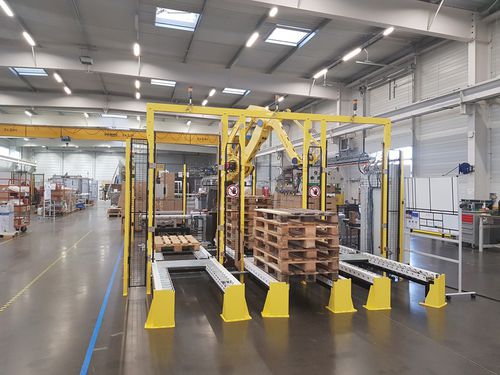 Palettiseur robotisé - MG Tech - automatique / à ligne multiple