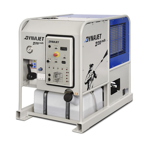 Nettoyeur haute pression à eau froide - 220mdh - DYNAJET GmbH - à eau chaude / à moteur diesel / sur remorque