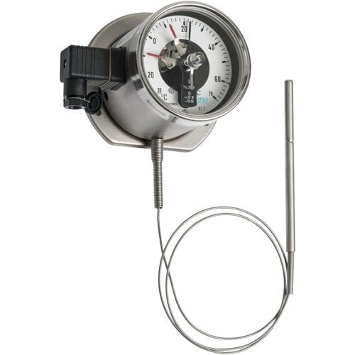 Thermomètre à dilatation de gaz à capillaire - TXR  - STIKO - analogique / à encastrer / magnétique