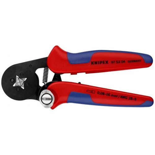 Pince à sertir - 97 53 04 - KNIPEX - pour fils / auto-ajustable