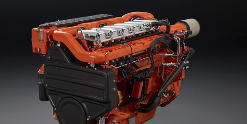Moteur diesel - DI13 073M - SCANIA Industrial & Marine Engines - à 6 cylindres / turbo / en ligne