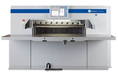 Massicot programmable - WB 132, WB 132 L - Baumann Wohlenberg - à grande vitesse / automatique