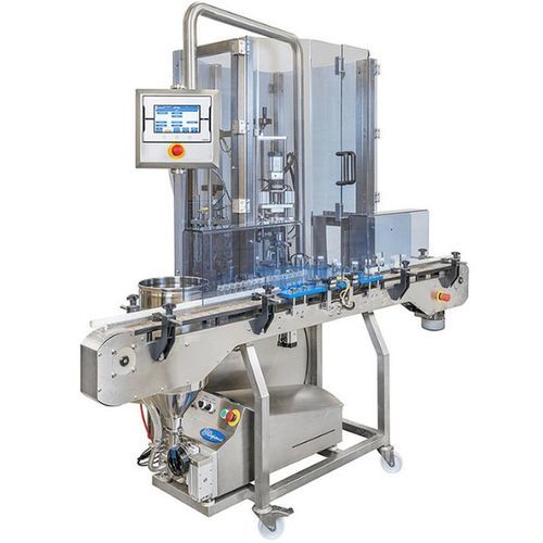 Remplisseuse capsuleuse automatique - 250 - Adelphi - pour produits pharmaceutiques / monobloc / volumétrique