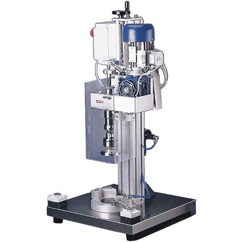 Boucheuse visseuse screw-on - Adelphi - magnétique / semi-automatique / pour l'industrie pharmaceutique
