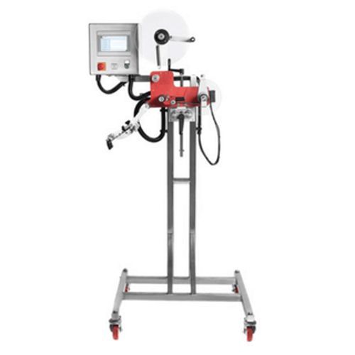 Étiqueteuse contrôlée par PLC - Adelphi - pour emballage / pour bouteilles / pour applications sur le côté