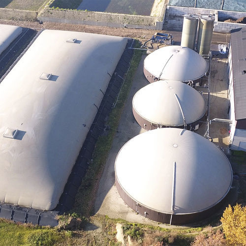 Cuve de stockage - Albers Alligator - pour biogaz / industrielle