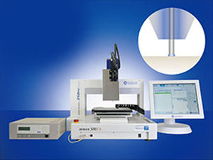 Système de dosage de liquides - NEEDLE SPOTTER 350PC - Musashi Engineering Europe GmbH - à seringue / automatique