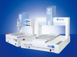 Robot 4 axes - SHOTMASTER®/SHOTmini® SX series - Musashi Engineering Europe GmbH - 3 axes / pour distribution