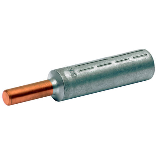 Cosse sans soudure à fiche cylindrique - 344R - 353R - Klauke - cylindrique / sans enveloppe isolante / en cuivre