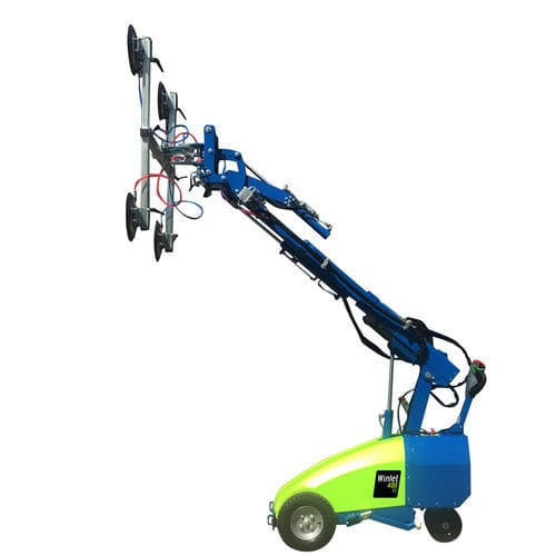 Robot de pose de vitrage automoteur - Winlet 400-CL-DHB-HS  - GMV Handling A/S