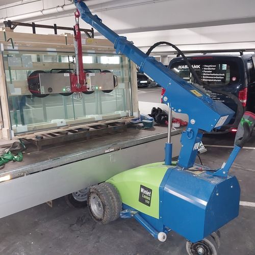 Mini-grue mobile - Winlet Lasius 550 - GMV Handling A/S - automotrice / télescopique / de levage